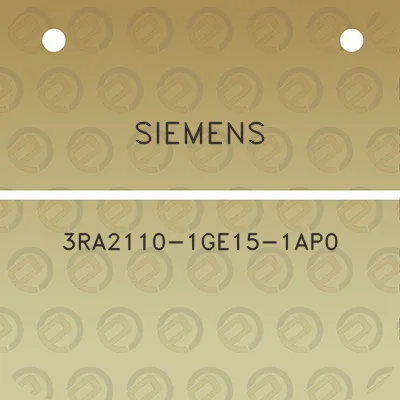 siemens-3ra2110-1ge15-1ap0