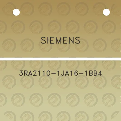 siemens-3ra2110-1ja16-1bb4