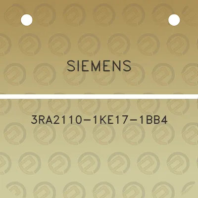 siemens-3ra2110-1ke17-1bb4