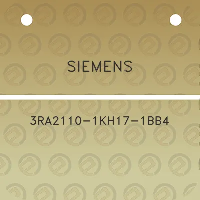 siemens-3ra2110-1kh17-1bb4