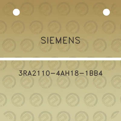 siemens-3ra2110-4ah18-1bb4