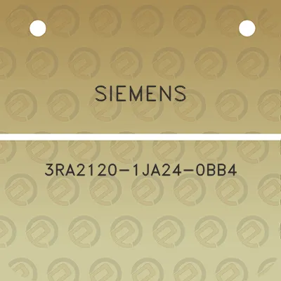 siemens-3ra2120-1ja24-0bb4