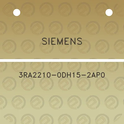 siemens-3ra2210-0dh15-2ap0