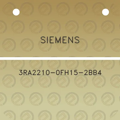 siemens-3ra2210-0fh15-2bb4