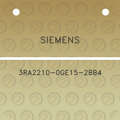 siemens-3ra2210-0ge15-2bb4