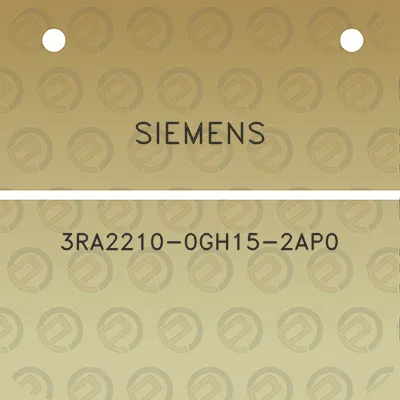 siemens-3ra2210-0gh15-2ap0