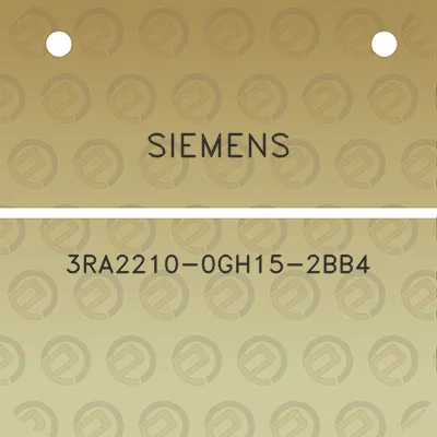 siemens-3ra2210-0gh15-2bb4