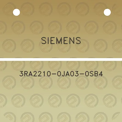 siemens-3ra2210-0ja03-0sb4