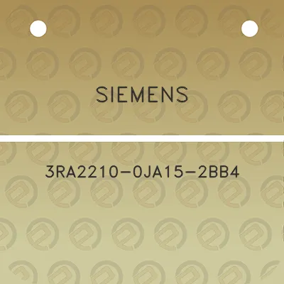 siemens-3ra2210-0ja15-2bb4