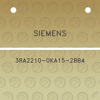 siemens-3ra2210-0ka15-2bb4