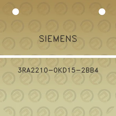 siemens-3ra2210-0kd15-2bb4