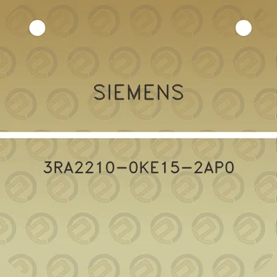 siemens-3ra2210-0ke15-2ap0