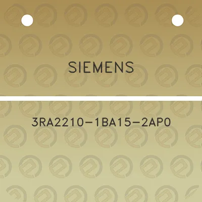 siemens-3ra2210-1ba15-2ap0