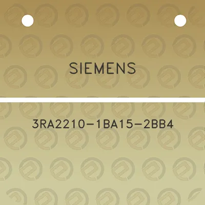 siemens-3ra2210-1ba15-2bb4