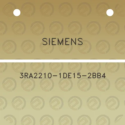 siemens-3ra2210-1de15-2bb4