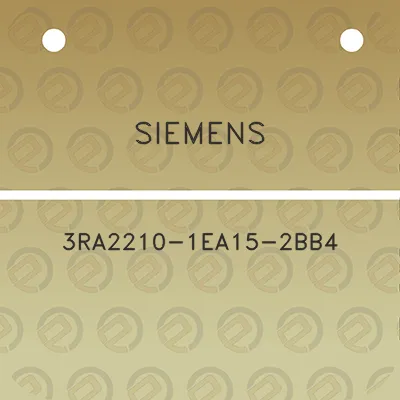 siemens-3ra2210-1ea15-2bb4