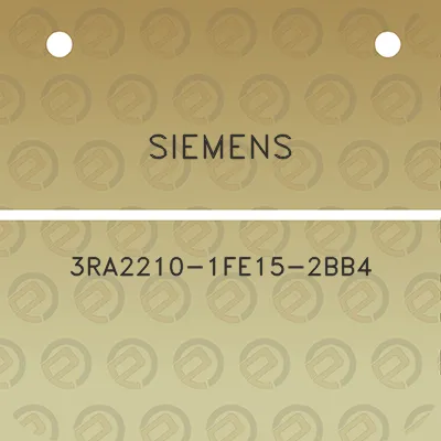 siemens-3ra2210-1fe15-2bb4