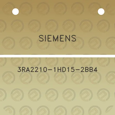 siemens-3ra2210-1hd15-2bb4