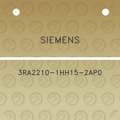 siemens-3ra2210-1hh15-2ap0