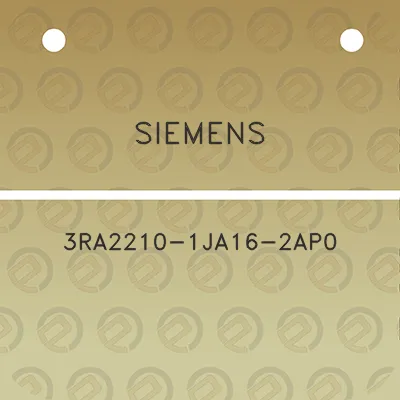 siemens-3ra2210-1ja16-2ap0