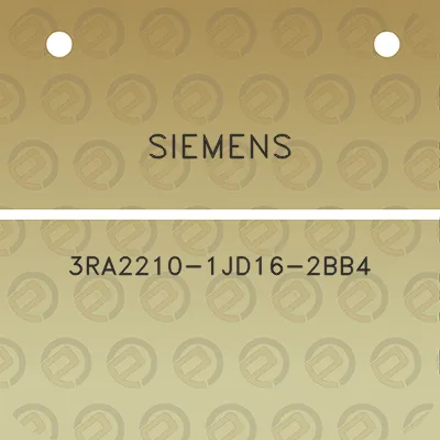 siemens-3ra2210-1jd16-2bb4