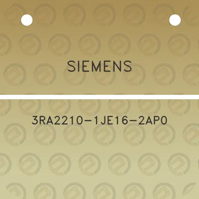 siemens-3ra2210-1je16-2ap0