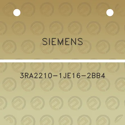 siemens-3ra2210-1je16-2bb4