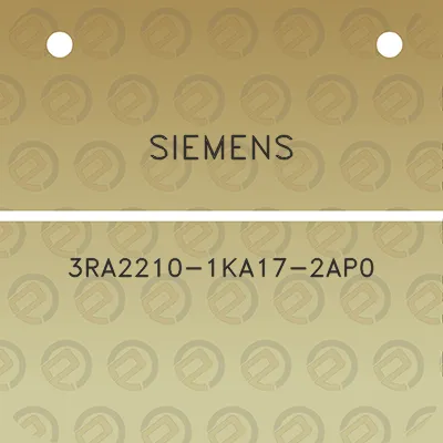 siemens-3ra2210-1ka17-2ap0