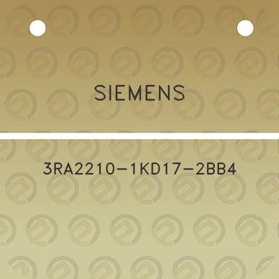 siemens-3ra2210-1kd17-2bb4