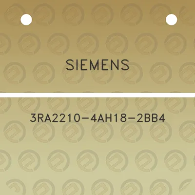 siemens-3ra2210-4ah18-2bb4