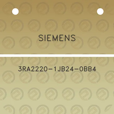 siemens-3ra2220-1jb24-0bb4