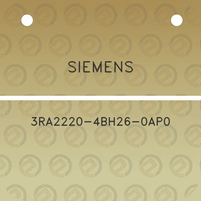 siemens-3ra2220-4bh26-0ap0