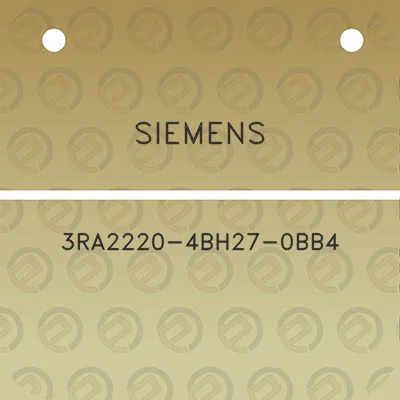 siemens-3ra2220-4bh27-0bb4