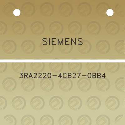 siemens-3ra2220-4cb27-0bb4