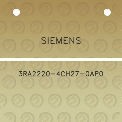 siemens-3ra2220-4ch27-0ap0