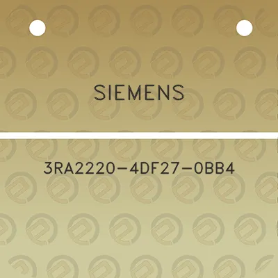 siemens-3ra2220-4df27-0bb4