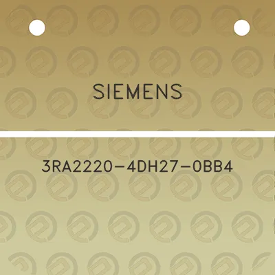 siemens-3ra2220-4dh27-0bb4