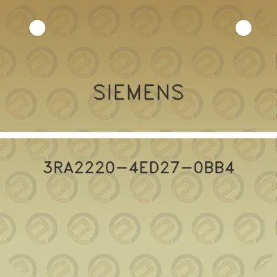 siemens-3ra2220-4ed27-0bb4