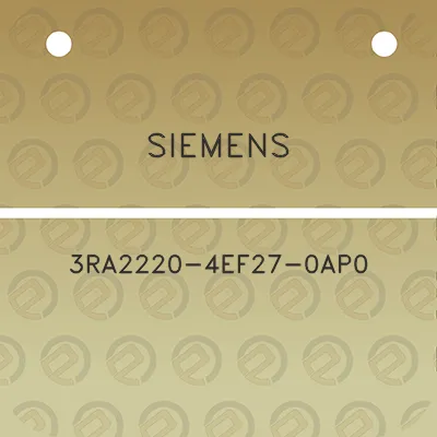 siemens-3ra2220-4ef27-0ap0