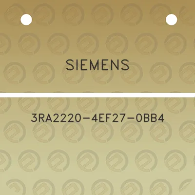 siemens-3ra2220-4ef27-0bb4