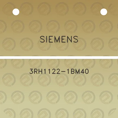 siemens-3rh1122-1bm40