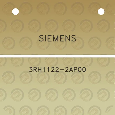 siemens-3rh1122-2ap00