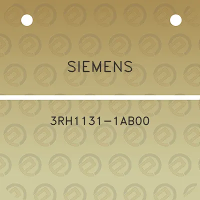 siemens-3rh1131-1ab00