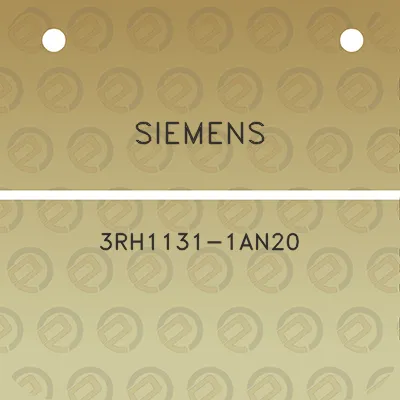 siemens-3rh1131-1an20