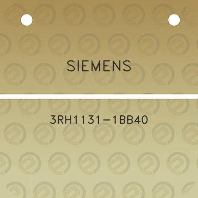 siemens-3rh1131-1bb40