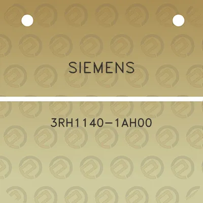 siemens-3rh1140-1ah00