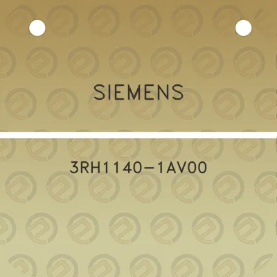 siemens-3rh1140-1av00