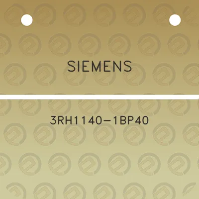 siemens-3rh1140-1bp40