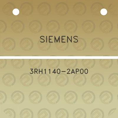 siemens-3rh1140-2ap00