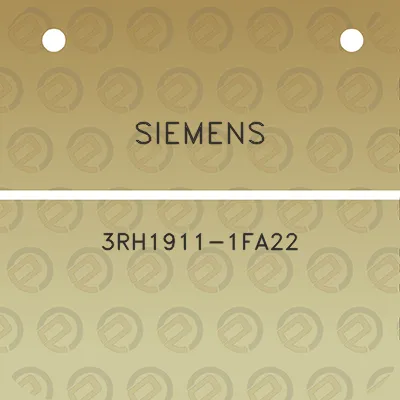 siemens-3rh1911-1fa22